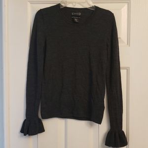 Nanette Lepore 100% extra fine merino wool gre swe